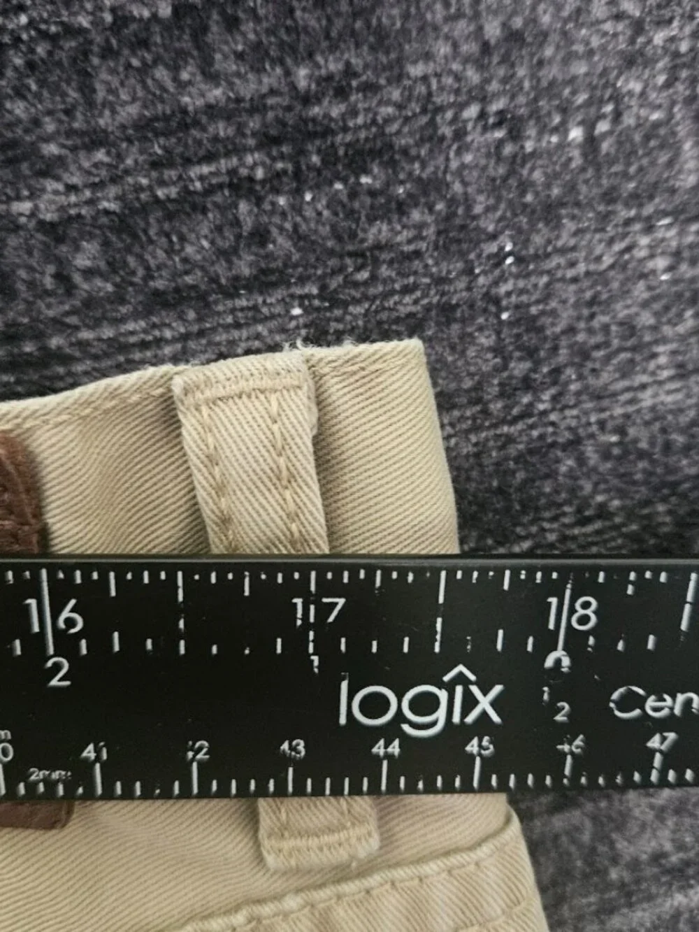 Polo Ralph Lauren 650 Straight Leg Chino Pants Mens 36x34 Tan Khaki Cotton Twill
